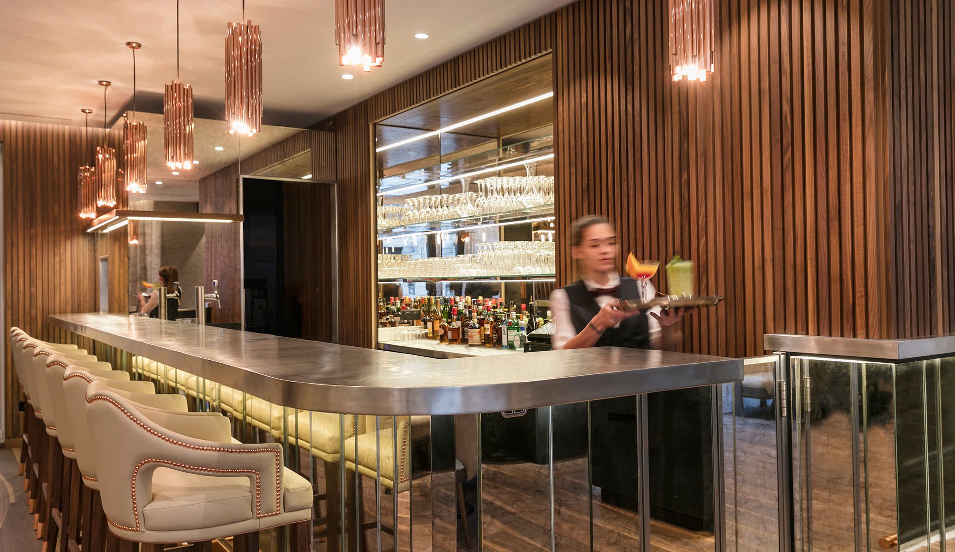 Hôtel de luxe - Maison Albar Hotels Le Pont-Neuf - 5 étoiles - bar contemporain